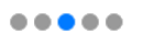 An indicator for a Panel Navigator with five panels